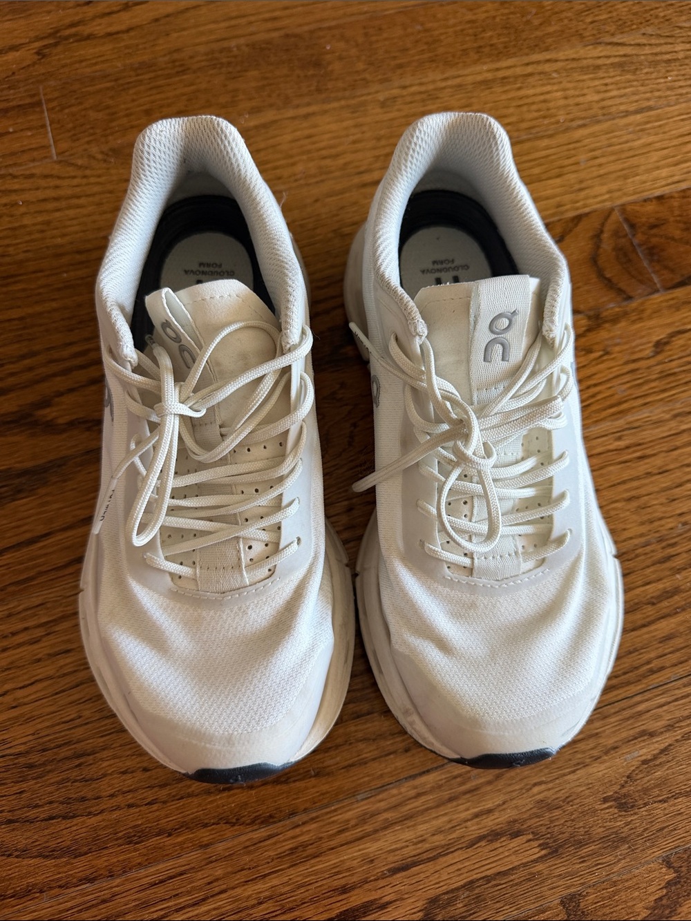 On Cloud Women's Cloudnova Athletic Shoes in White